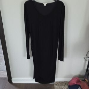 Cato Classic Black Long Sleeve Dress